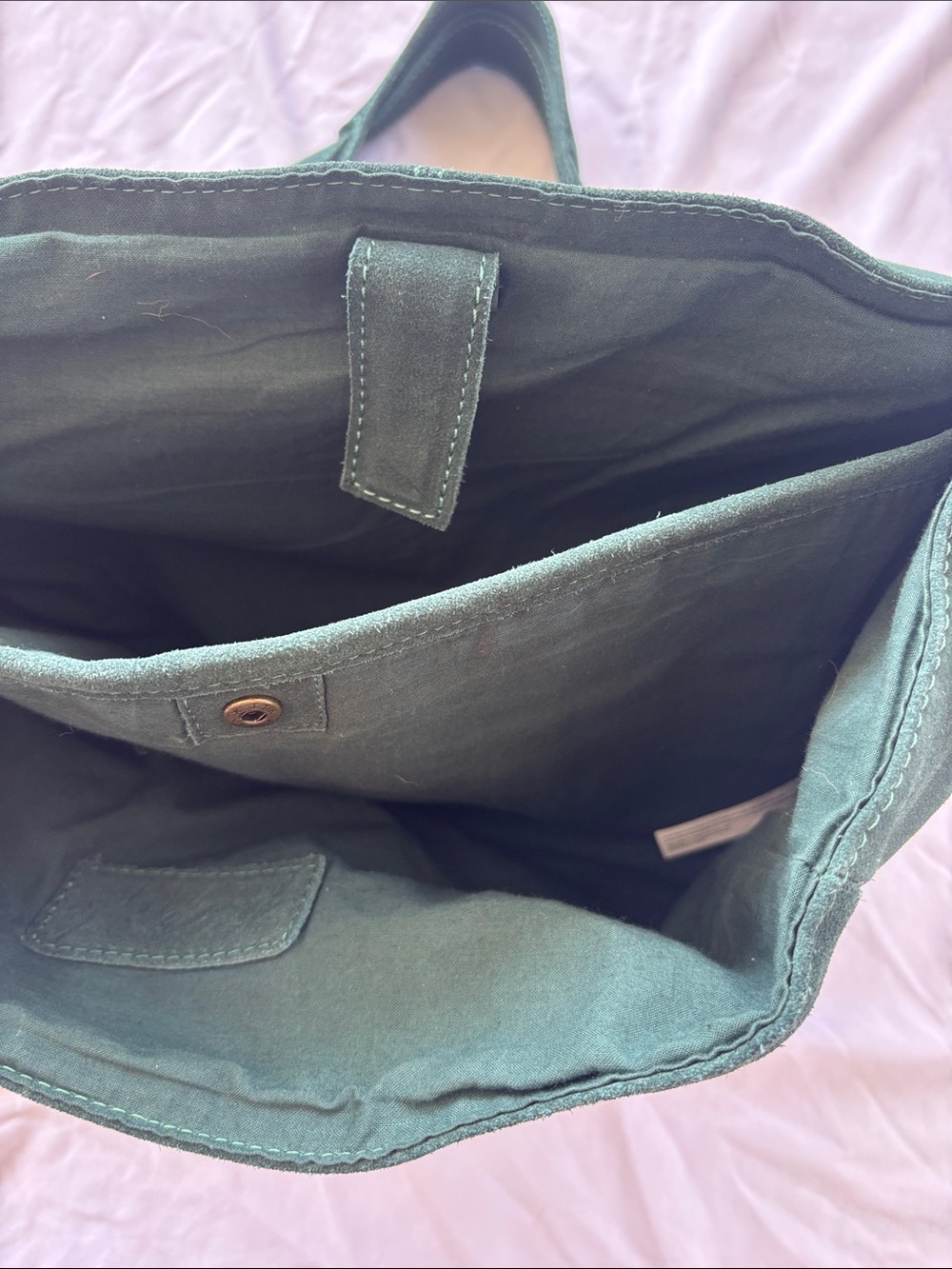 FP Zahara Suede Messenger Bag - Picture 7 of 13